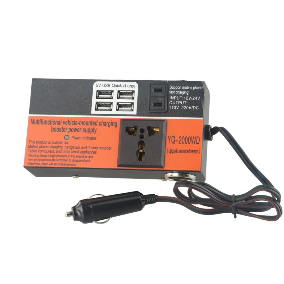 12V-24V USB Portable Car Power Inverter BS-5209 - Shop Now for Best ...