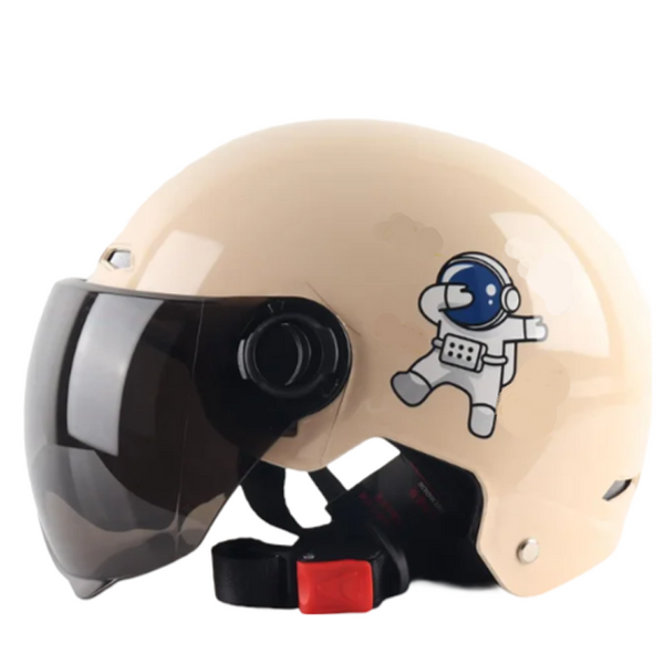 Half face online double visor