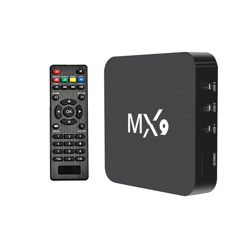 4K MX9 TV Box With Remote - Shop Now for Best Deals - Click Now