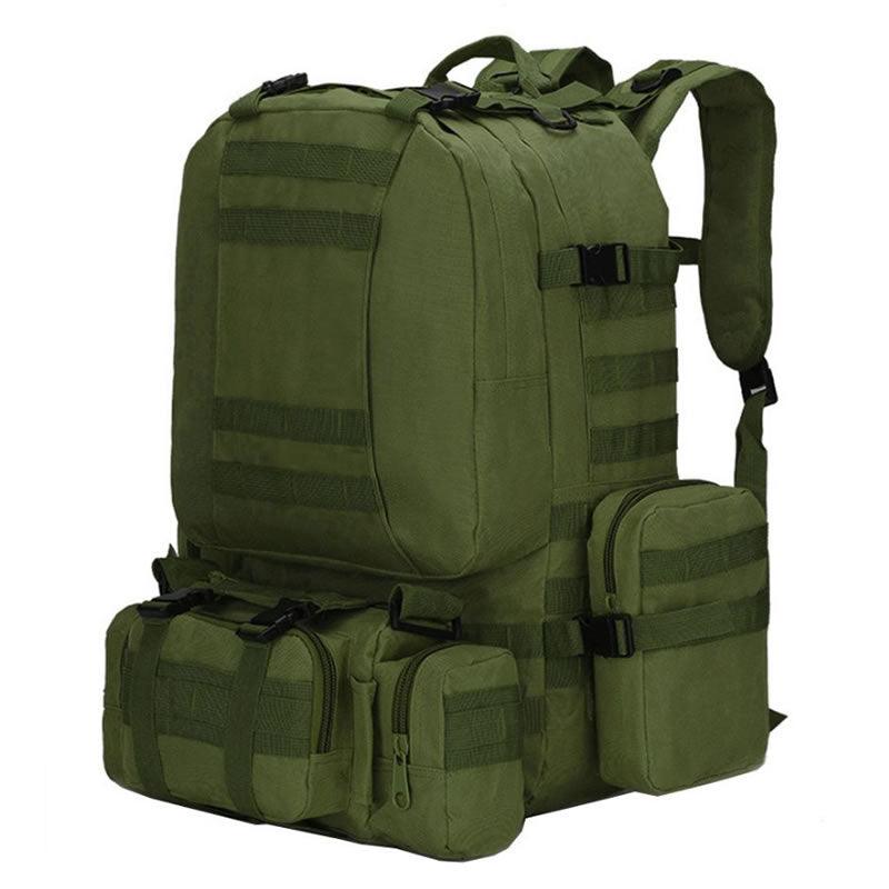 Tactical Backpack with 3 Detachable Molle Bags CF-75 GREEN - Shop Now ...