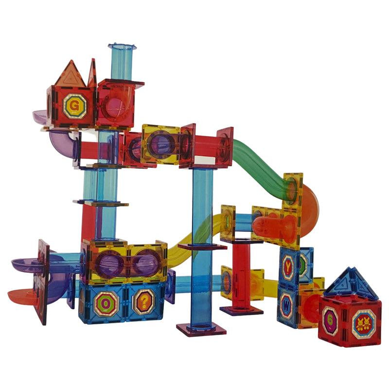 49Pcs Magic Tiles Marble Run Track YG314 Click Now